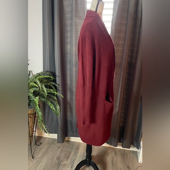 Sold - Sold - NWT- Treasure & Bond Deep Red/Orange Open Front - Picture 11 of 15